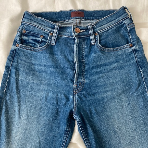 Mother Tomcat Straight Leg Ankle in Wild Game Size 25 - Picture 3 of 11